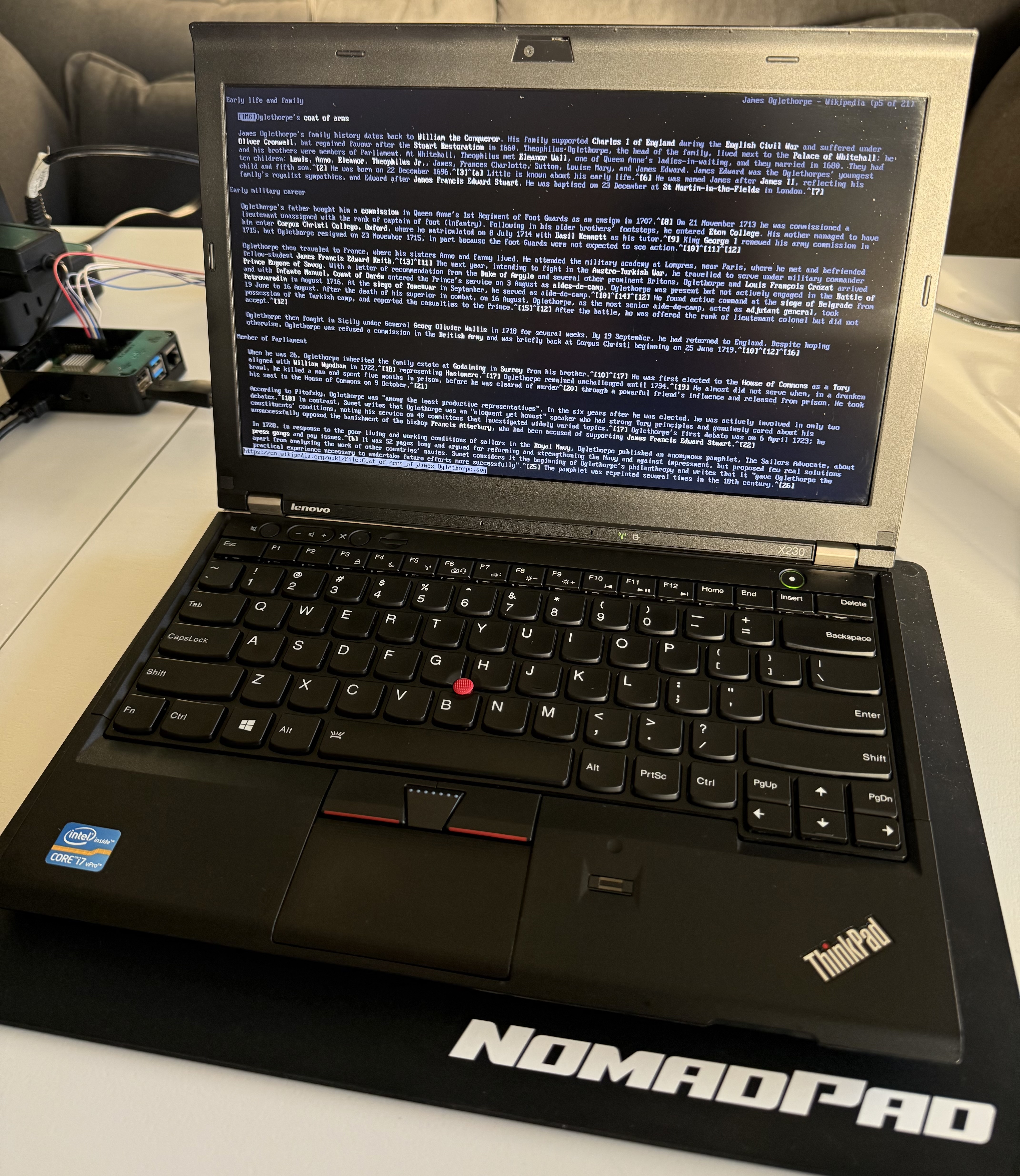 Arch Wikipedia Browsing